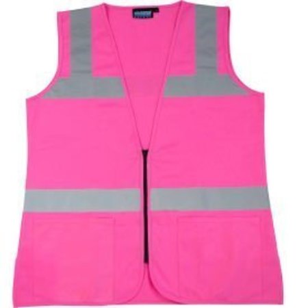 Aware Wear® S721 Non-ANSI Female Vest, 61912, Pink, XL -  ERB SAFETY